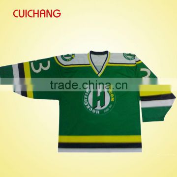 2015 high quality custom sublimated ice hockey jerseys