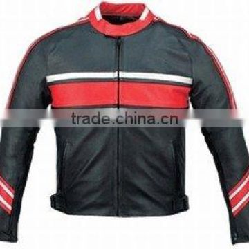 DL-1192 Leather Racing Jacket , Motorbike Jacket