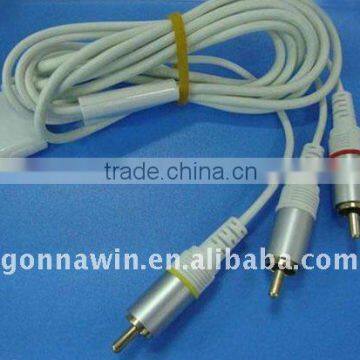 audio video cable for iphone for ipod for ipad 3gs