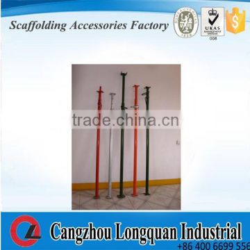 Shoring Props and adjustable steel scaffolding props