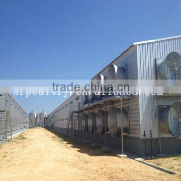 pre-fabricated steel chicken shed for poultry house