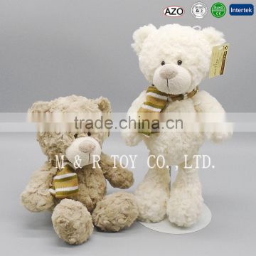 2016 New Product Teddy Bear Stuffed Toys with Scarf