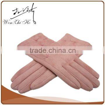 Factory Directly Sale Funny Winter Glove Suede