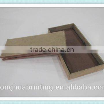 leather material cigarette box folding