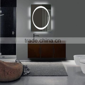Top quality bathroom mirror with led lighted for makeup and shaving IP44 rated