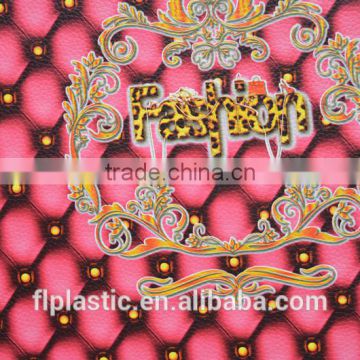 FASION DESIGN PVC leather for bags and handbags