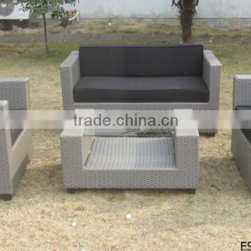 Justcool Outdoor Patio PE Rattan Wicker Sofa Sectional Furniture Set