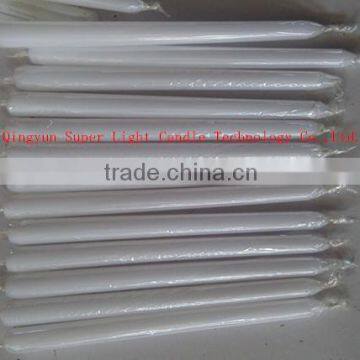 cheapest! whithe household stick candle from biggest candle factory in China