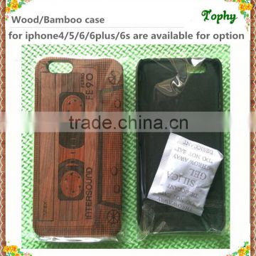 For Custom Iphone Case/Custom Phone Case/Wood For Apple Iphone 6&6plus Covers