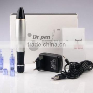 best microneedle pen dr pen electric micro needling derma pen derma stamp electric pen with needle cartridges