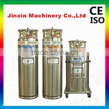 Stainless Steel liquid nitrogen cylinder for self-pressure boosting