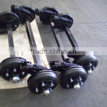 straight axle with brake