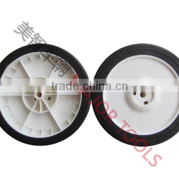 9 inch 9X1.75 plastic rims white and wheels for wagon cart