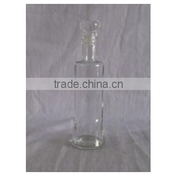 China manufacturer glass customized mini bottle whisky