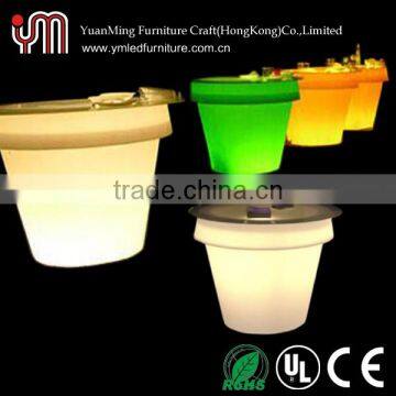 Brand new led light flower pot with high quality