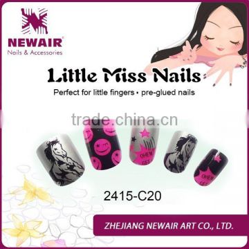 Newair pre designed press on kids nail tips
