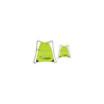 Backpacks Nylon 210d Blue, Pink, Yellow, Apple Green Customized Sports Bags