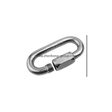 Quick Link Wide Jaw Zinc plated