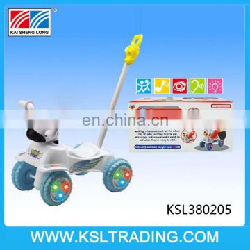 Ride on baby cars with push handle for children
