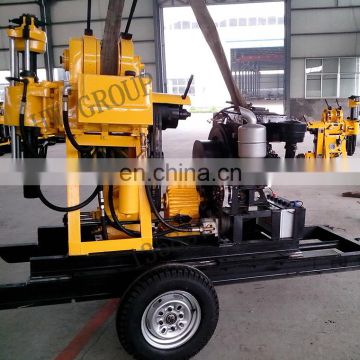 Trailer mounted water well drilling rig tractor mounted drilling equipment in china