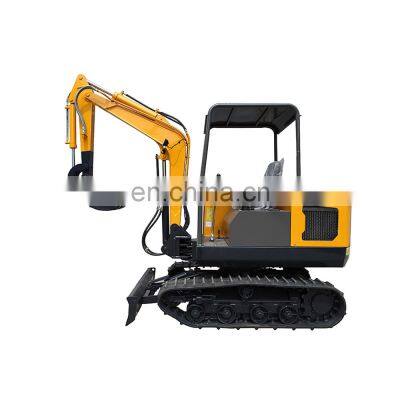 High cost performance  bucket mini excavator 1.8 ton hydraulic mini digger prices