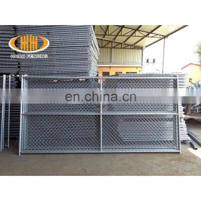 Hot sale 6'x12' hot dipped galvanized chain link temporary fence