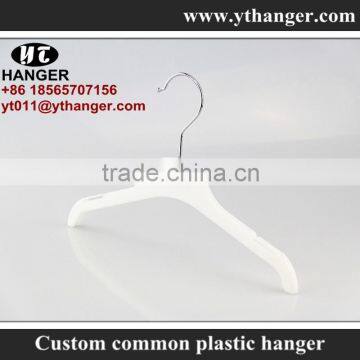 IMY-498 white plastic kids hangers wholesale