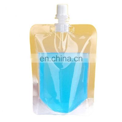 Low Price Customizable Colors Health Assured Quality Assured Liquid Bag with Nozzle