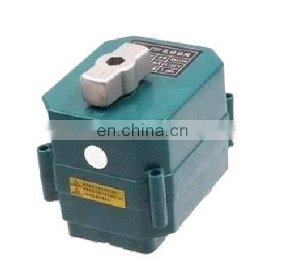 CTF001  12V 24V 220V electric actuator 2 way SS304 plastic motorized pvc ball valve DN40 DN50