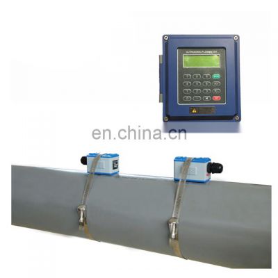 Taijia Digital Portable Ultrasonic Flow Meter TUF-2000B-TM-1 Measuring Range DN50-700mm with TM-1 Medium Clamp-on Transducer