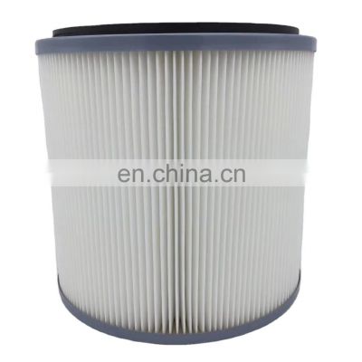 Filter end caps for hydraulic oil filter cartridge