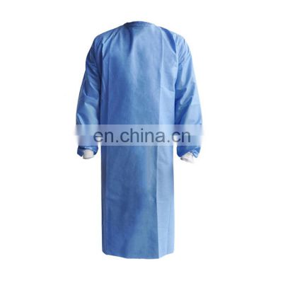 Surgical gown non woven fabric medical sterile surgical gown