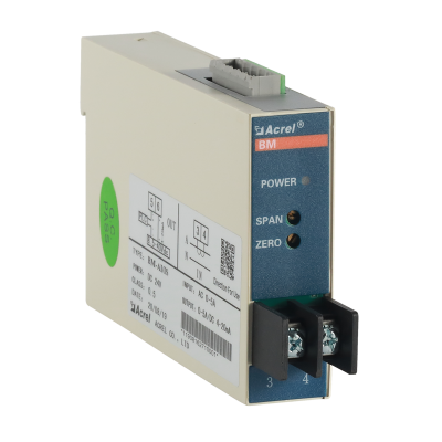 Acrel One in and two out isolator BM-DI/VI four wire system power DC 24V High speed and accurate measurement