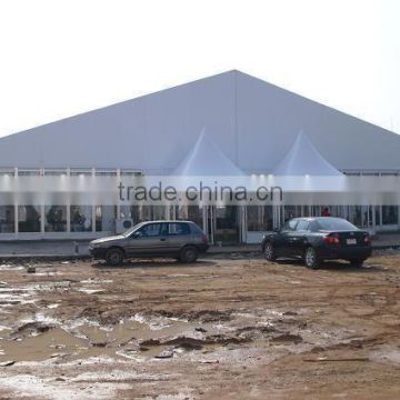 aluminum structure glass wall tent