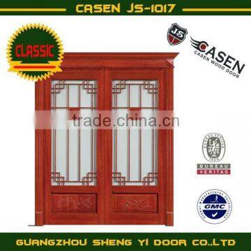 interior glass sliding wood door