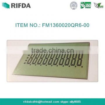 Film flexible lcd display screen with wide temperature range