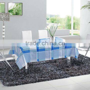 PVC square tablecloth with Non-woven backing