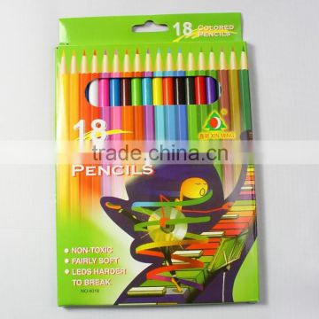 18 colors rainbow color pencil , rainbow color pencil for students