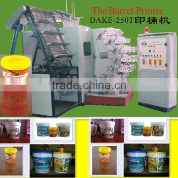 DAKE plastic bucket printing machine