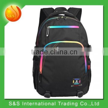 2015 classic black large capacity outdoor sport school bag on sale