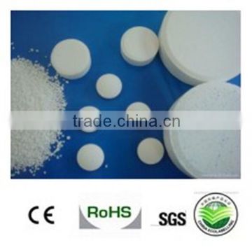 Chlorine TCCA 90 tablet/powder for swimming pool water treatment