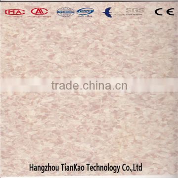 homogeneous vinyl anti baterial commercia floor china supplier