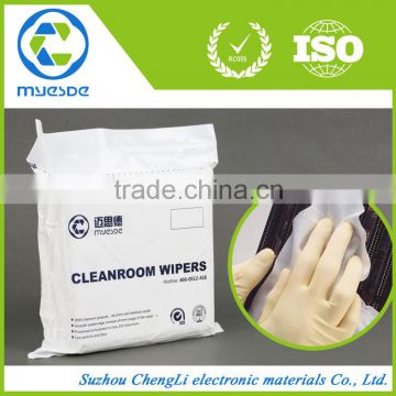 1009SLE disposable lint-free 100% polyester Cleanroom wiper cloth
