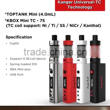 2016 New Kangger Arrival TC Mod Topbox Mini Kit, Topbox Nano