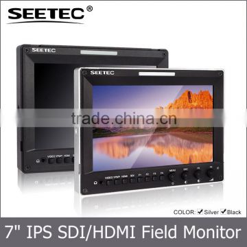 HDMI SDI YPbPr audio video input high resolution 1280X800 ips panel image flip vector scope 7" video monitor                        
                                                Quality Choice