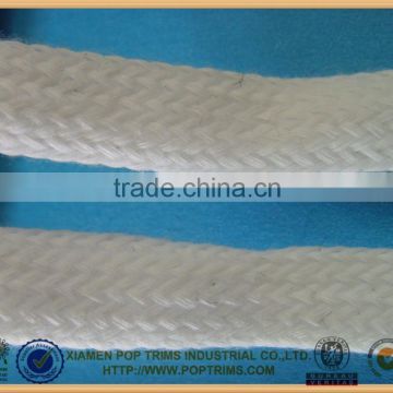 10mm flat solid colour cotton rope