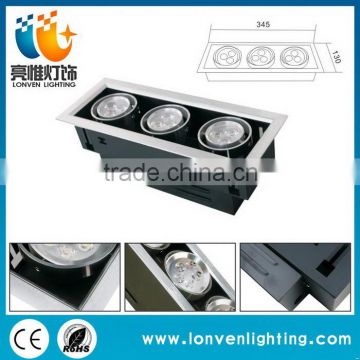 Top quality hot sale high power downlight 9w