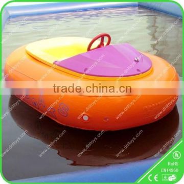 Best-selling kids aqua inflatable electric battery bumper boat for sale