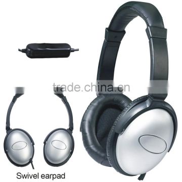 Good quality and popular noise cancelling headset suit for airline and travel use