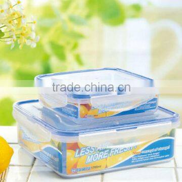 2pcs rectangular food storage container set GL9305-B